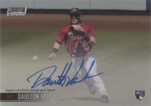 2021 Topps Stadium Club Chrome - Daulton Varsho #SCCBA-DV