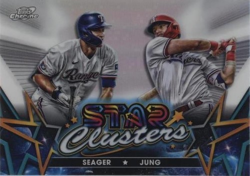 2023 Topps Cosmic Chrome - Corey Seager Josh Jung #SC-13
