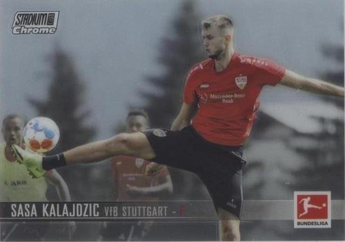 2021-22 Topps Stadium Club Chrome Bundesliga Sasa Kalajdzic #91