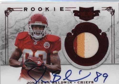 2011 Panini Plates & Patches Jonathan Baldwin #209