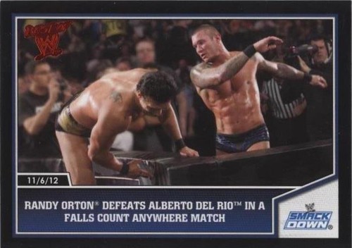 2013 Topps Best of WWE - Alberto Del Rio Randy Orton #59