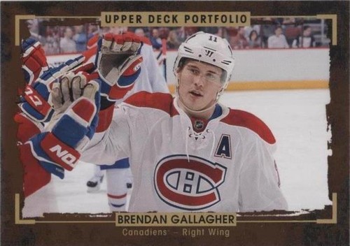 2015-16 Upper Deck Portfolio - Brendan Gallagher #68
