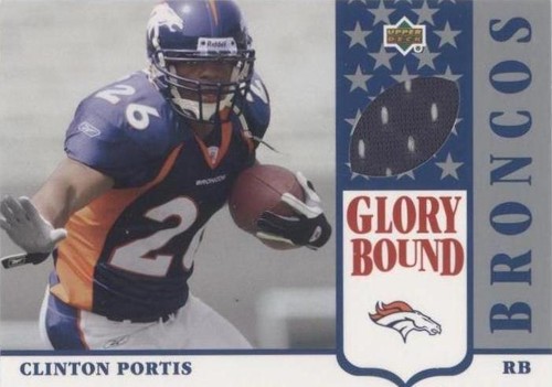 2002 UD Authentics Clinton Portis #GBJ-CP