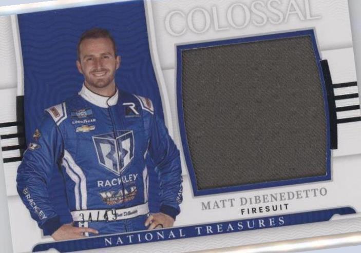 2022 Panini National Treasures - Matt DiBenedetto #RUF-MDI
