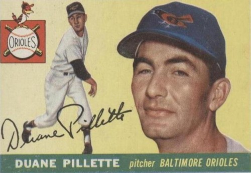 1955 Topps - Duane Pillette #168