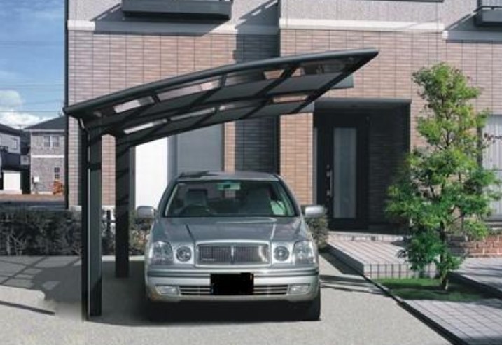 Aluminium Frame Cantilever Carport 100 Uv Hails Resistance Roof