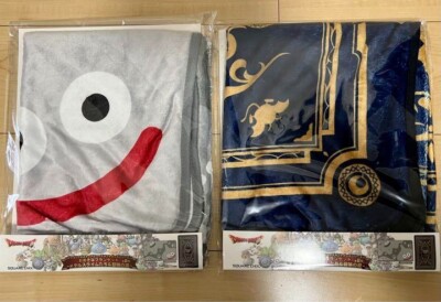 Dragon Quest Big Blanket Metal slimes & Adventure Book Set L 39.3 x W 23.6 inch