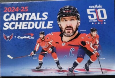 2024-25 Washington Capitals National Hockey League official team hockey schedule