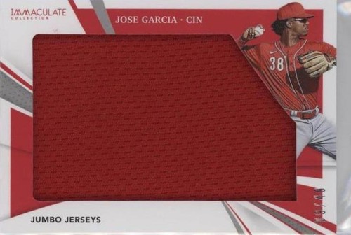 2021 Panini Immaculate Collection - Jose Garcia #JJ-JGA