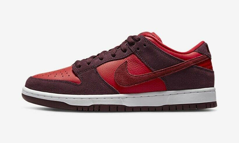 

Мужские кроссовки Nike SB Dunk Low Cherry DM0807-600 US6-12, Красный, Nike Sb Dunk Low