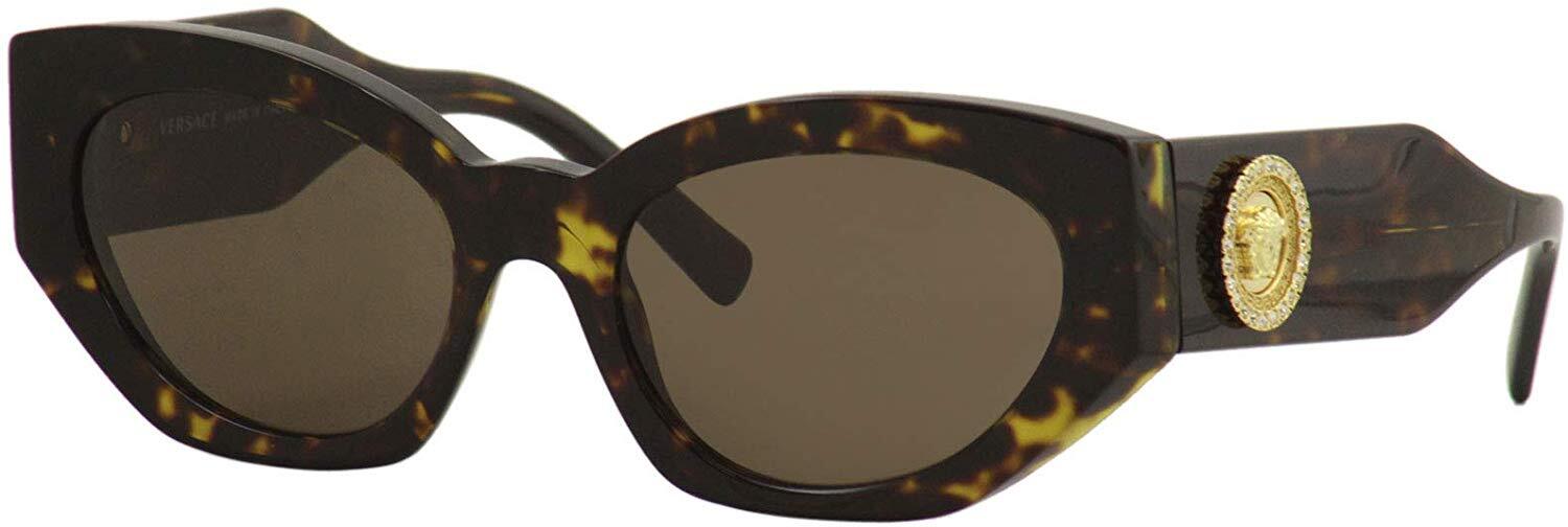 Versace VE4376B 108/73 54mm Sunglasses Havana / Brown Lens [54-19