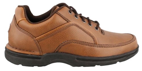 Rockport Blackville Derby Shoes Mens 10 W Wide Brown Tumbled  display picture 2