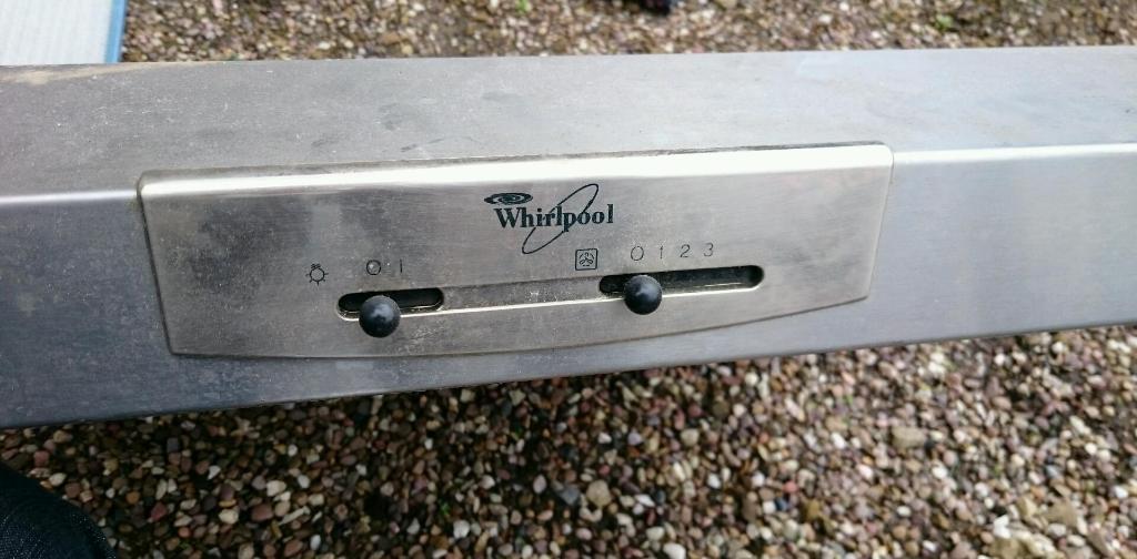 Whirlpool extractor fan silver in Kirkburton, West Yorkshire Gumtree