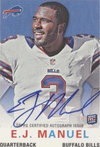 2013 Topps EJ Manuel #19