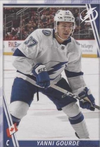 2020-21 Topps NHL Stickers - Yanni Gourde #442