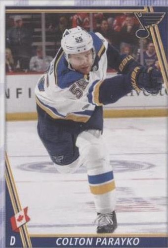 2020-21 Topps NHL Stickers - Colton Parayko #424