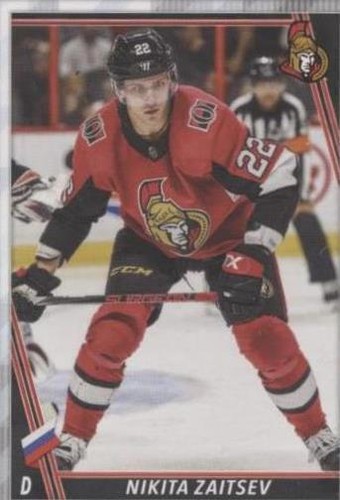 2020-21 Topps NHL Stickers - Nikita Zaitsev #357