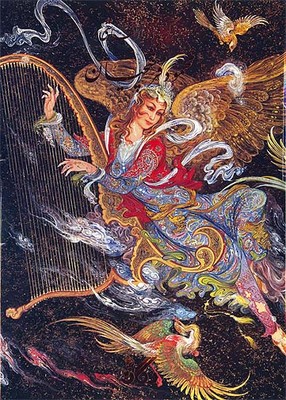 Mahmoud farshchian Iran art style　イラン本 Mahmoud farshchian Iran art style イラン本