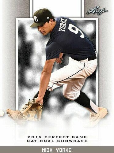 2019 Leaf Perfect Game National Showcase - Nick Yorke #246