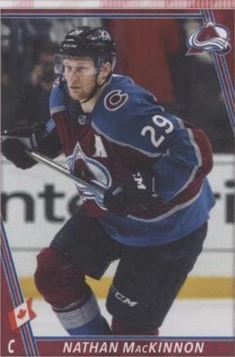 2020-21 Topps NHL Stickers - Nathan MacKinnon #125