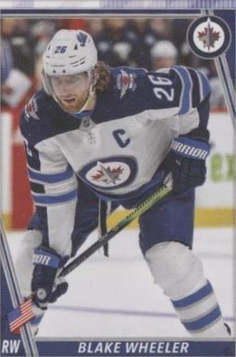 2020-21 Topps NHL Stickers - Blake Wheeler #517