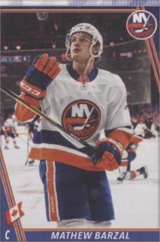 2020-21 Topps NHL Stickers - Mathew Barzal #312