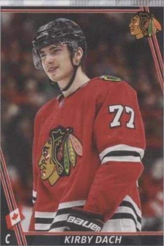 2020-21 Topps NHL Stickers - Kirby Dach #117