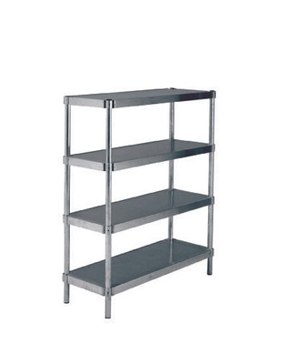 Prairie View N186048-4 Complete 4 Tier Shelving Units- 60 x 18 x 48 in.