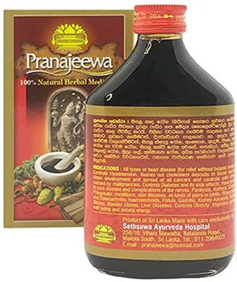 100% Natural Herbal Pranajeewa Miracle Oil The Sethsuwa 180ml free shipping