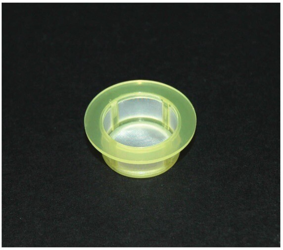 (50/Cs) FISHERBRAND 100um Nylon Mesh PP Cell Strainers Yellow Sterile 22-363-549