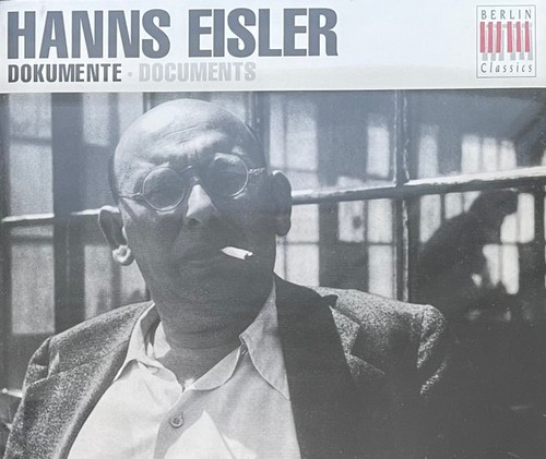 HANNS EISLER Dokumente 4-Disc CD SET East German Communist Spoken Word & Ballad
