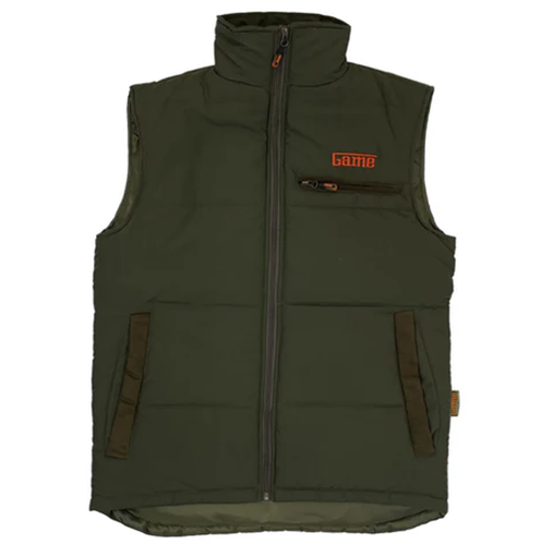 Game Men's Vantage Gilet Olive Waistcoat Shooting Hunting Country Outdoors