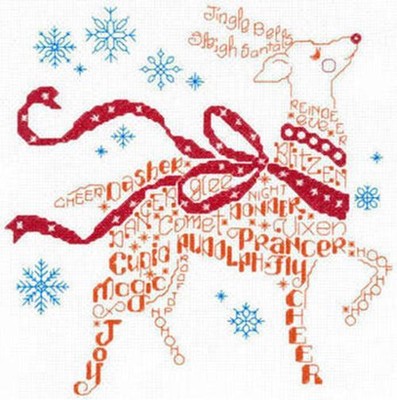 Let's Find Rudolph by Imaginating cross stitch pattern