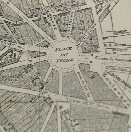 フランスアンティーク　MAP France Northern Part Antique Color Map 1898 12¾