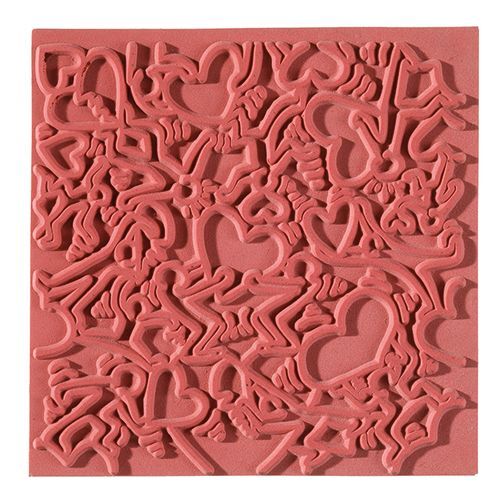 Efco Texturmatte 90 x 90 mm - Lovestory / Liebe