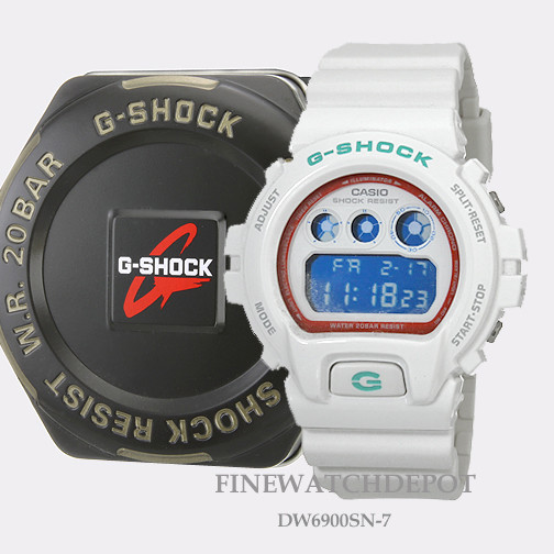⭐極美品⭐G-SHOCK DW-6900WW-7JF ソリッドカラー ホワイト 楽天市場】カシオ CASIO Gショック ジーショック G-SHOCK メンズ