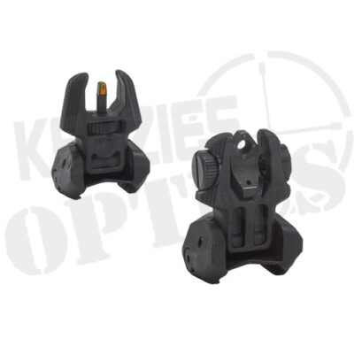 Meprolight FRBS Self-Illuminated Folding Back Up Sights 4-Dot (ML403240)