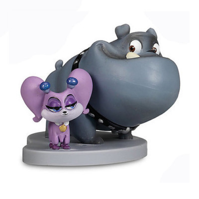 Disney Junior Puppy Dog Pals Cupcake and Rufus Dog Figure Figurine Cake Topper