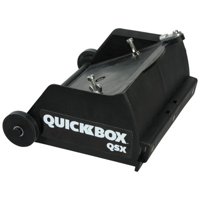 TapeTech QuickBox QSX 6.5in Finishing Box for Hot Mud - FREE T-Shirt