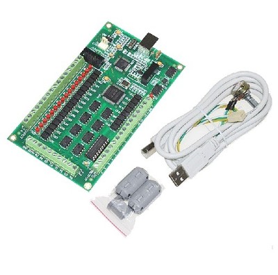 4 Axis CNC USB Card Mach3 200KHz Breakout Board Interface (ship from USA)
