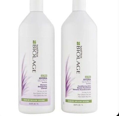 MATRIX Biolage Shampoo and Conditioner Ultra Hydra Source 33.8oz
