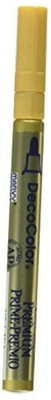 Uchida DecoColor Premium Fine Tip Paint Marker, Gold 1 Count (Pack of 1)
