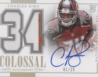 2014 Panini National Treasures Charles Sims #RCN-CS