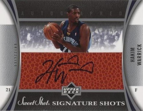 2006-07 Upper Deck Sweet Shot - Hakim Warrick #SSL-HW