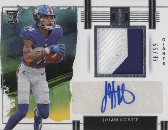 2023 Panini Impeccable Jalin Hyatt #RPA-JHY