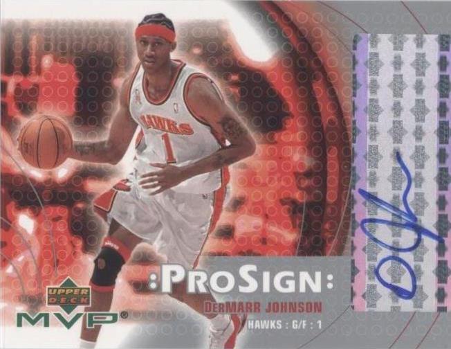 2003-04 Upper Deck MVP - DerMarr Johnson #DJ