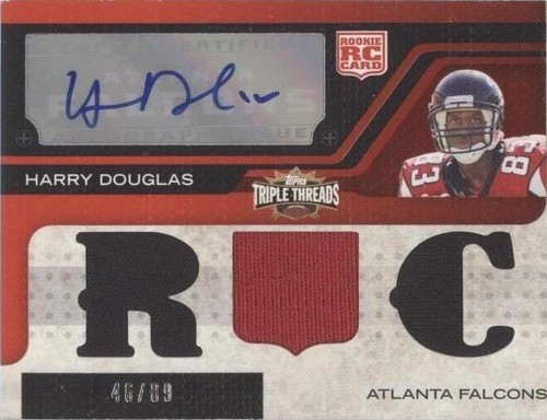 2008 Topps Triple Threads Harry Douglas #129