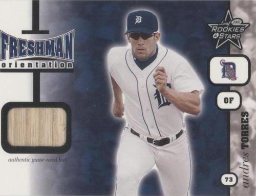 2001 Leaf Rookies & Stars - Andres Torres #FO 10