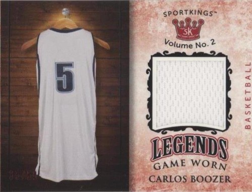 2021 Sportkings Volume 2 - Carlos Boozer #LSM-31