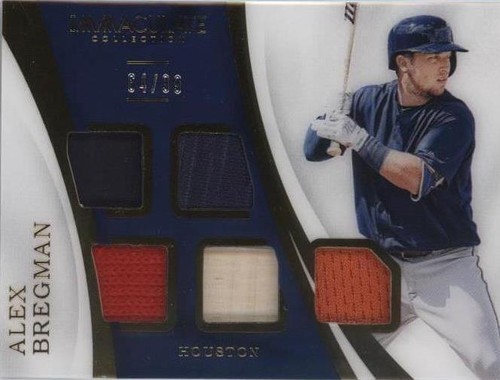 2017 Panini Immaculate Collection - Alex Bregman #IM-AX